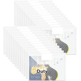 WORPSON 24 Pack, Clear Plastic Envelopes File Folders, HeavyDuty Document Holder with Label Pockets for Letter and A4 Size, Document Folder for School Home Work Office Organizer (24)