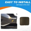 Car Front Bumper Tow Hook Cover Cap Towing Eye for