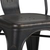 Simpli Home Fletcher Industrial Metal Dining Side Chair (Set of