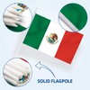 Anley Mexico Mini Flag 12 Pack - Hand Held Small
