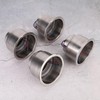 Kuuleyn Drink Cup Holder, 4Pcs DC 12V RGB LED Car