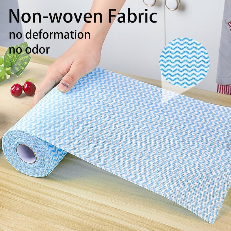 Faliuepe J Cloth Roll Disposable Dish Cloths Roll Heavy Duty