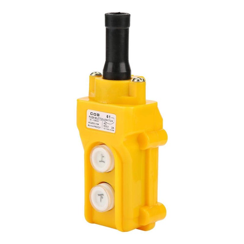 COB-61 Hoist Push Button Switch Crane Chain Lift Suspension Regulator