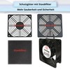 GOLDMAN SERVICE Axial fan for high temperatures with protective grille