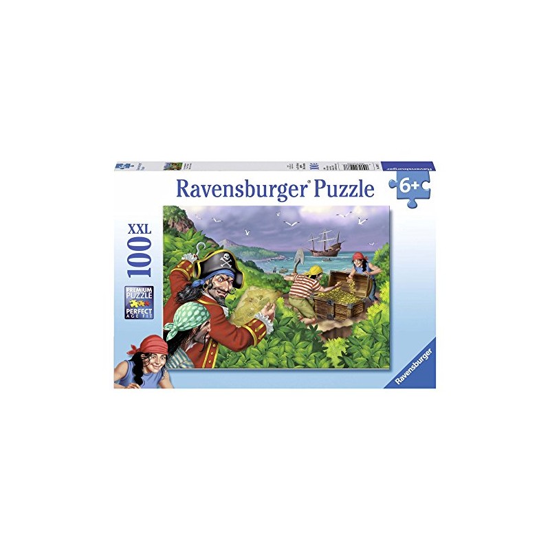 Ravensburger 10977 Pirate Treasure Children's Puzzle 100 Pieces