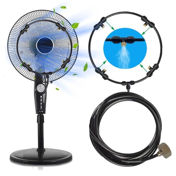Fan Misting Kit Fan Misters for Cooling Outdoor Misting Fans