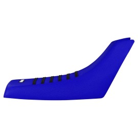 Yamaha 1988 - 2006 YAMAHA WARRIOR Gripper Seat cover all BLUE/BLACK rib Enjoy #111
