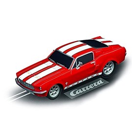 Carrera - 20064120 GO!!! Ford Mustang '67 - Racing Red I Racetracks and Licensed Slot Cars | Up to 2 Players | for Boys and Girls from 6 Years and Adults