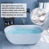 24 PCS Bathtub Jet Covers 4 Sizes Silicone Hole Plug