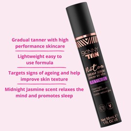 Skinny Tan Notox Retinol Dream Serum -Overnight Gradual Fake Tan Serum, Face Fake Tan with Anti-Ageing Retinol Serum for Natural Glow, Vegan & Cruelty-Free Skincare - 50ml