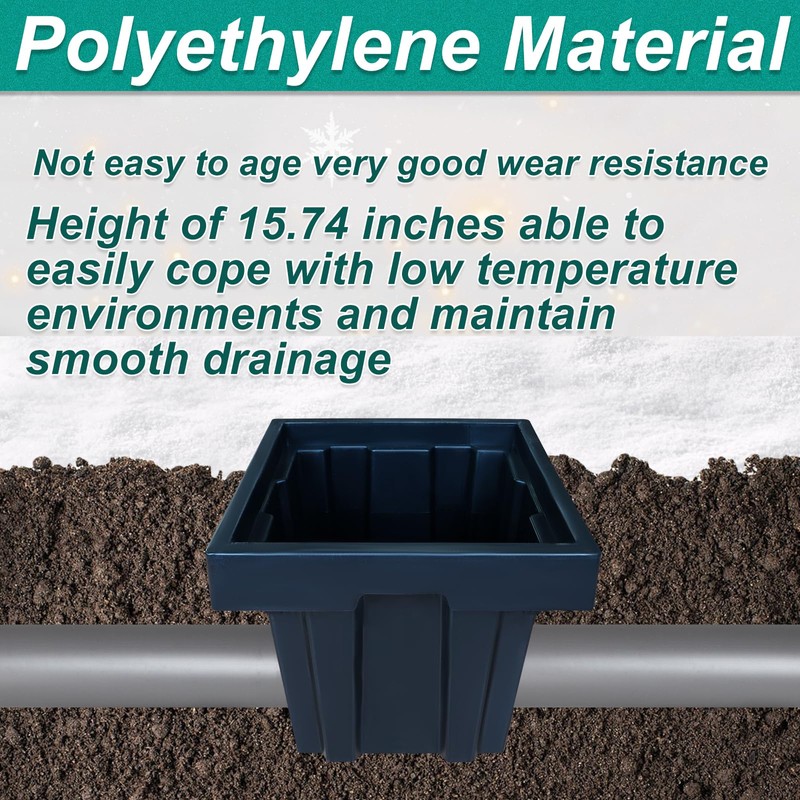 Catch Basin Drain Grate with Frame Thickness Drain Box with