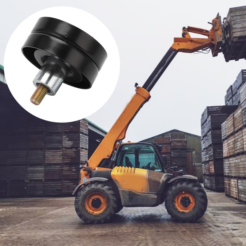 Belt Tensioner Pulley Replacement 320‑08530 Alloy Steel Excavator Belt Drive