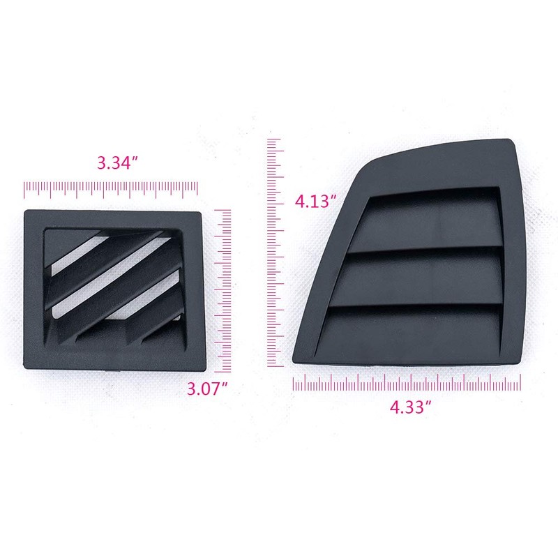 ALLGOOD Dash Air Vent Cover Cap Set, Compatible with Chrysler