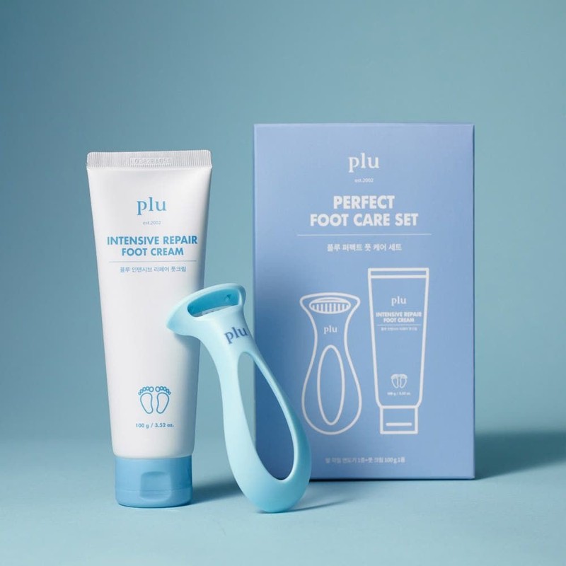 Flu (callus razor + intensive repair foot cream 100g) perfect