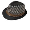 Straw Panama Fedora Hat Jazz Hat for Men Women Sun