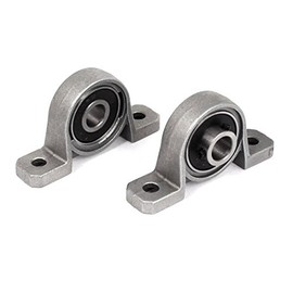 uxcell Pillow Block Bearings 2pcs 8mm Inner Diameter Self-Aligning 608RS Mechanical Bearing