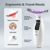 Facial & Neck Massager – 7-Color LED Heated Vibration Face