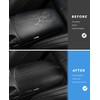 INTGET Car Center Console Cover for Ford Mustang Accessories 2015-2024