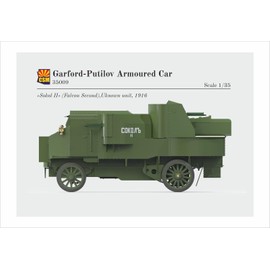 COPPER STATE MODELS - Armoured Model Garford-putilov Armoured Car csm35009| 1:35