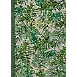 BRUNNEN Pocket Diary Model 731 (2025) "inspire", 2 Pages = 1 Week, A6, 144 Pages, Graphic Cover, Green