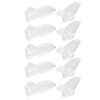 10Pcs Manual Lemon Juicer Transparent Safe Acrylic Fish Bird Shaped