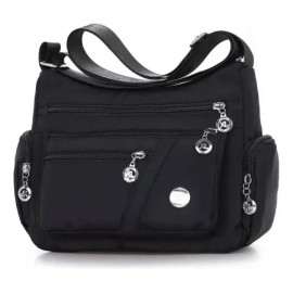 Bolso Bandolera De Mujer De Color Liso De Estilo Coreano