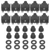 10Pcs Automatic Reset Relay Fuse 15A Thermal Switch Circuit Breaker
