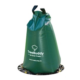 TreeBuddy Tree Watering Bag, 1 Tree Bag, Watering Bag for Watering Trees, Durable 75 L Watering Bag Made of Robust PVC, Against Dryness and Heat