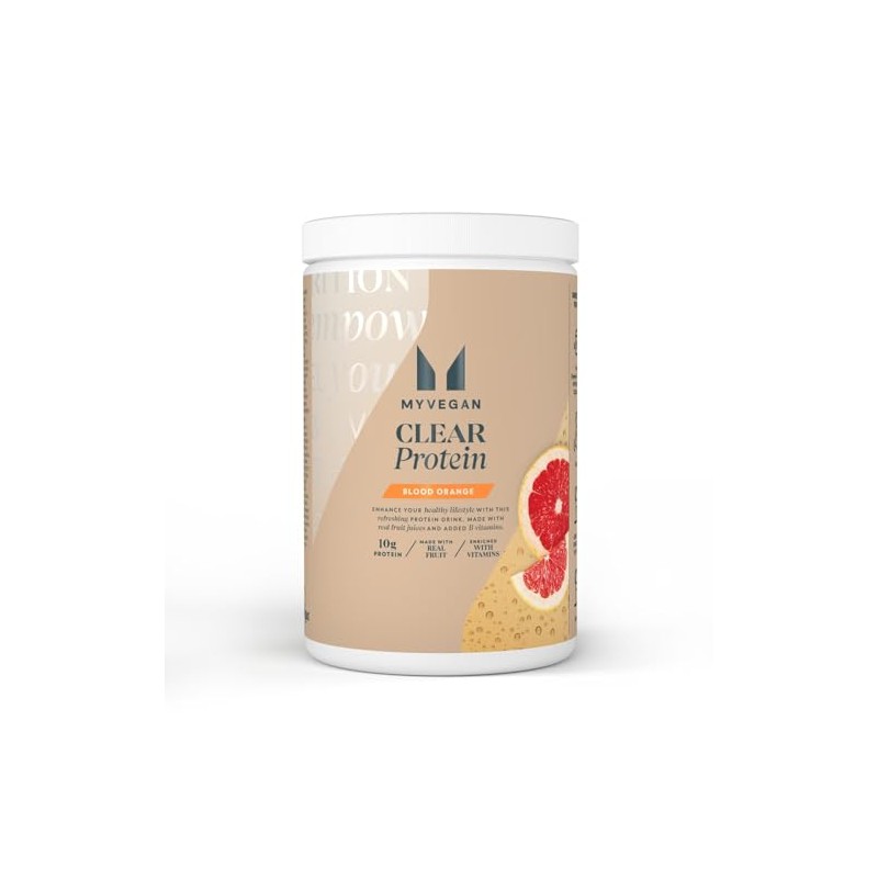 Myprotein Clean Vegan Plant Protein Powder 640g Blood Orange