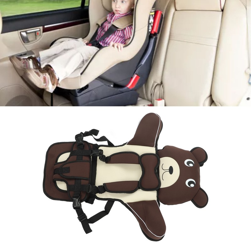Child Highback Safety Seat Adjustable Straps Machine Washable 5 Point