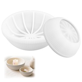 ZHAO GE Large Round Tray Epoxy Resin Moulds