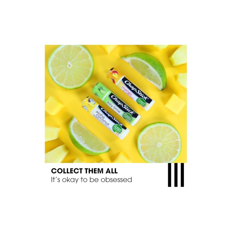 ChapStick- Colección Summer Vibes colecciones de bálsamos labiales Tropical Paradise,