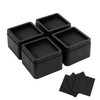 Set of 4 Elevator Bed Feet Height Adjustable Legs