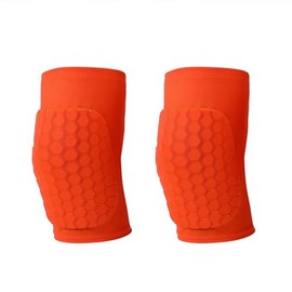 Volleyball Knee Pads Can Be Worn By Both Men And Women. Volleyball, Football, Cycling, Climbing And Dancing Can All Be Worn(Orange,Large)