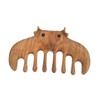 Gatuida 1Pc Sandalwood Gua Massage Comb Static Wide Tooth Hair