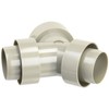 SANEI PH62-35 Sink Parts Drain Hose Y-Type Tsugite for Two-Tank
