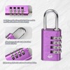 SISAV Combination Lock,4 Digit Gym Combination Padlock for School Lockers,Toolbox,Fence