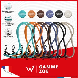 W Damen Eva Nackenband, Schokoladenbraun, Fin (2er Pack)