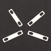 4Pcs Guitar Neck Shim Brass Material Heightening Gasket Set Musical