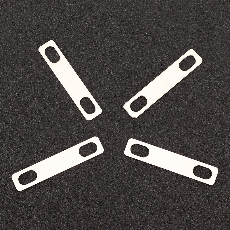 4Pcs Guitar Neck Shim Brass Material Heightening Gasket Set Musical