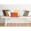 Fleuresse Colours Uni 9100-2044 Bolster Cover Maco Satin Orange 40/15