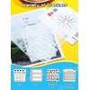 30 Pieces Journal Stencils Plastic Planner Stencils Ultimate Productivity Journal