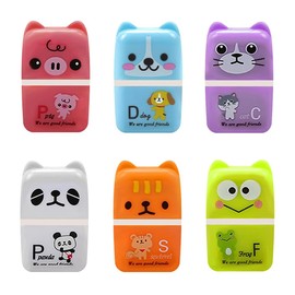 Eraser, Cute Elementary School Students, Roller Eraser, Cute Stationery, School Supplies, Party Favors, Cute, Stationery, Portable, Writing Instruments, Learning (Set of 6)