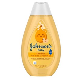 Johnson's Tear Free Baby Shampoo, Free of Parabens, Phthalates, Sulfates and Dyes, 13.6 fl. oz