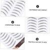 BIUDECO Eyebrow Transfer Stickers Lasting Artificial Eyebrows Kit for Sparse