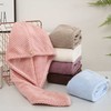 Microfiber drying towel Microfiber drying hair towel Hair drying towel 02Dry towel-blue 3ea