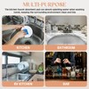 Teenyyou 3 Hole Gray Faucet Mat for Kitchen Sink 16.1"