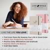 Live Whale Daily Planner - 90 Day Organizer Mindfulness Journal