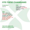 BYANE 18 Inch Chainsaw Chain, 325" Pitch, 063" Gauge, 68