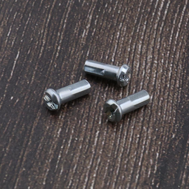 ECSiNG 100Pcs Bicycle Spoke Nipples Fit for 14G / 2mm